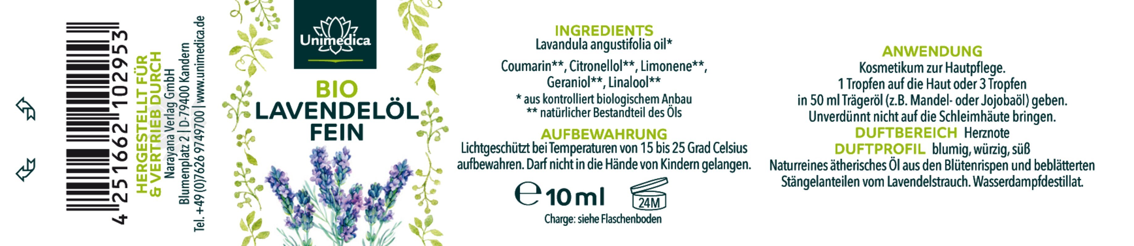Bio-Lavendeloel-Lavendel-fein-natuerliches-aetherisches-OEl-10-ml-von-Unimedica-1