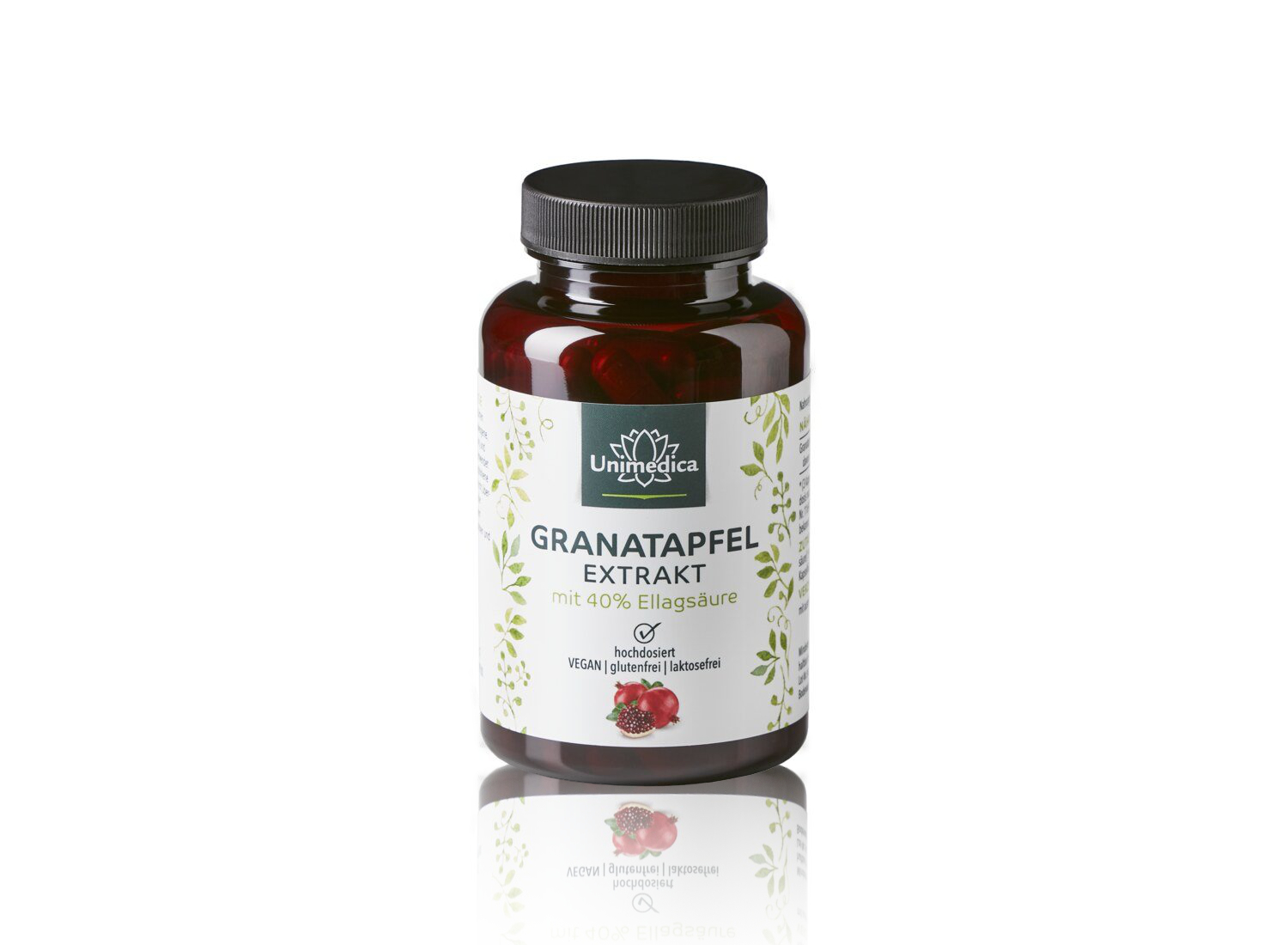 Granatapfel-Extrakt-Kapseln-Unimedica Pomegranate extract capsules