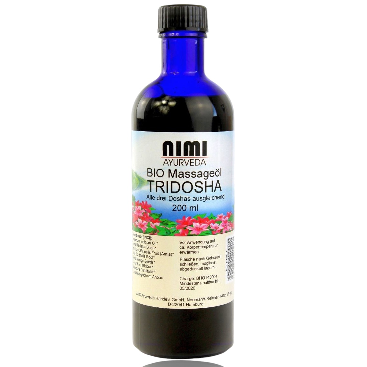 Organic Tridosha massage oil