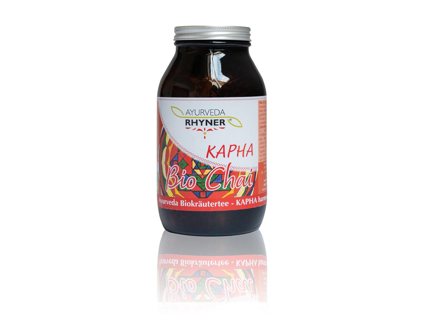 Kapha Bio Chai Tee im Glas