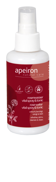 Apeiron natural care Rosenwasser 100 ml
